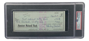 Stan Musial St. Louis Cardinals Signed Bank Check PSA/DNA 85025567 - Sports Integrity