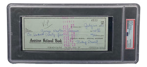 Stan Musial St. Louis Cardinals Signed Bank Check PSA/DNA 85025592 - Sports Integrity