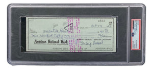 Stan Musial St. Louis Cardinals Signed Bank Check PSA/DNA 85025605 - Sports Integrity