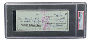 Stan Musial St. Louis Cardinals Signed Bank Check PSA/DNA 85025610 - Sports Integrity