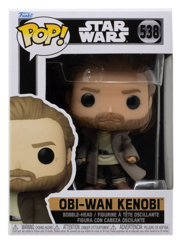 Star Wars Obi - Wan Kenobi Pop! #538 Vinyl Figure - Sports Integrity