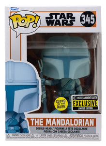 Star Wars The Mandalorian Hologram Glow In The Dark Funko Pop #345 - Sports Integrity