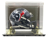 Stefon Diggs Signed Houston Texans Mini Speed Helmet BAS w/ Case