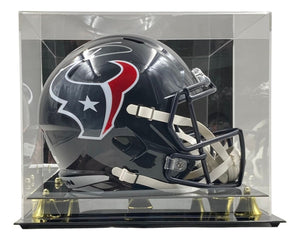 Stefon Diggs Signed Houston Texans Full Size Speed Replica Helmet BAS w/ Case - Sports Integrity