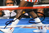 Sugar Ray Leonard Thomas Hearns Signed 8x10 Boxing Stance Photo BAS - Sports Integrity