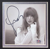 Taylor Swift Signed Framed TTPD CD Insert w/ 8x10 Smoke Photo PSA/DNA - Sports Integrity