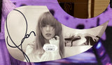 Taylor Swift Signed 41" Eras Purple Graphic Acoustic Guitar 3 JSA - Sports Integrity