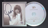 Taylor Swift Signed Framed Tortured Poets CD Insert w/ 11x14 Photo PSA/DNA