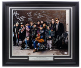 The Mighty Ducks Multi Signed Framed 16x20 Cast Photo 10 Signatures JSA - Sports Integrity