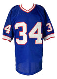 Thurman Thomas Buffalo Signed Blue Football Jersey BAS ITP - Sports Integrity