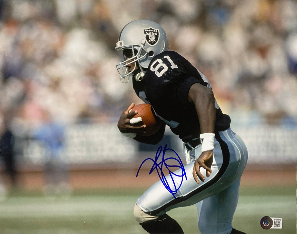 Tim Brown Signed Photo 8x10 Oakland Raiders - collectibles - by