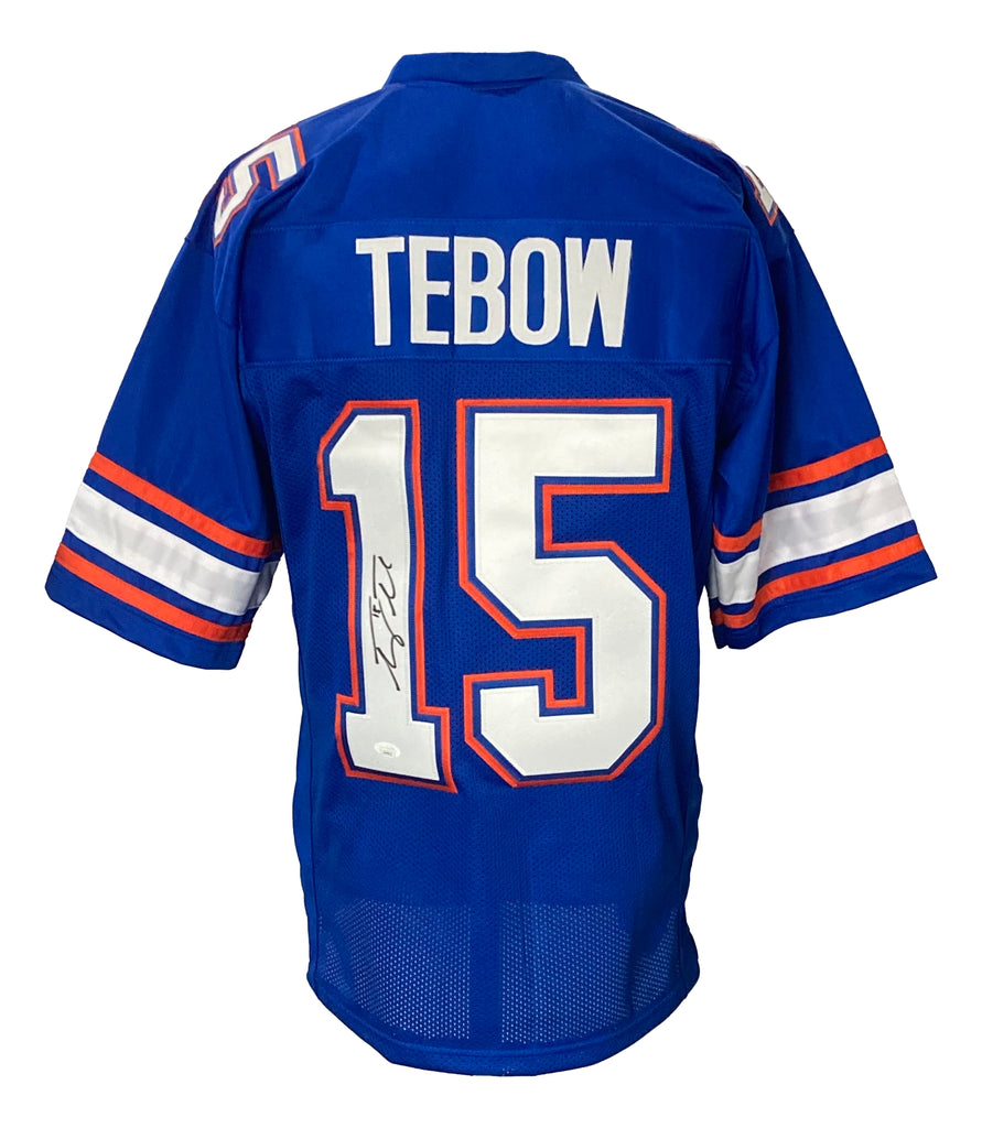 .com: Tim Tebow Jersey #15 College Custom Stitched Blue