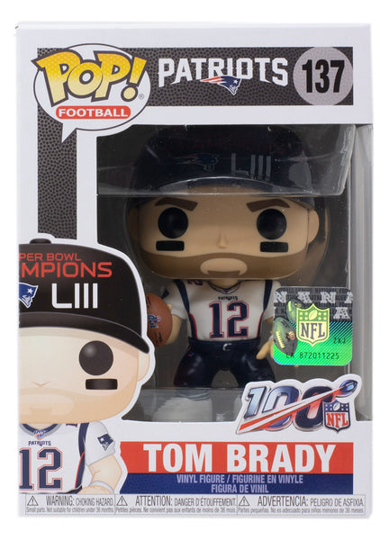 Tom Brady New England Patriots SB LIII NFL Funko Pop! Figure #137 – Sports  Integrity