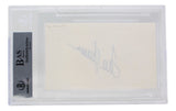 Tom Seaver Signed Slabbed New York Mets Index Card BAS