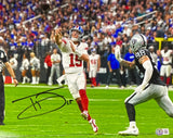 Tommy Devito Signed 11x14 New York Giants vs Raiders Photo BAS ITP - Sports Integrity