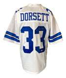 Tony Dorsett Dallas Signed White Football Jersey PSA Hologram - Sports Integrity