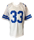 Tony Dorsett Dallas Signed White Football Jersey PSA Hologram - Sports Integrity