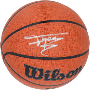 Tracy McGrady Houston Rockets Signed Authentic NBA Wilson I/O Basketball - Sports Integrity