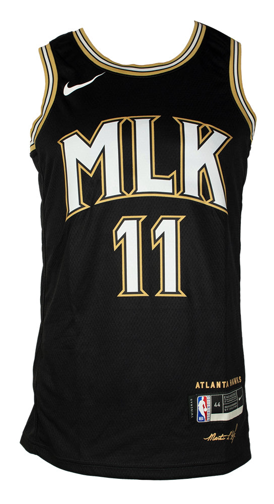 Why do the Atlanta Hawks have MLK written on their jerseys?