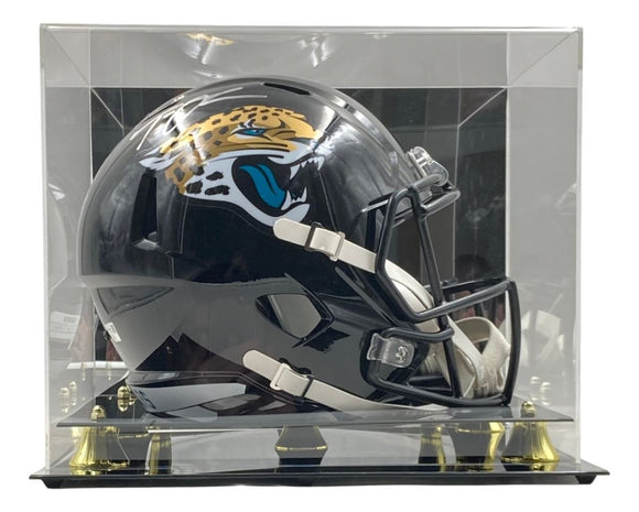 Trevor Lawrence Signed Jaguars Full Size Replica Speed Helmet Fanatics w/ Case - Sports Integrity