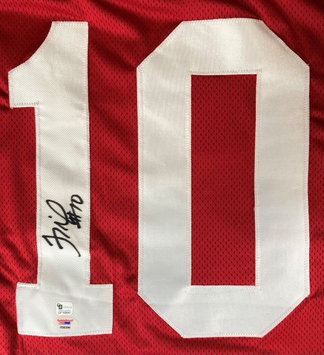 Troy Smith Signed popular Ohio State Jersey