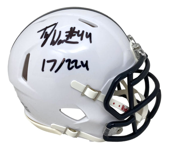 Tyler Warren Signed Penn State Mini Speed Helmet 17/224 Inscribed JSA SD - Sports Integrity