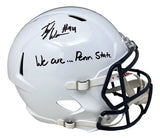 Tyler Warren Signed Penn State Full Size Speed Replica Helmet We Are Inscribed JSA - Sports Integrity