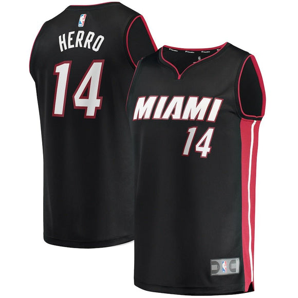 Tyler Herro Miami Heat Black Fanatics Basketball Jersey - Sports Integrity