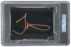 Tyreek Hill Signed Slabbed Miami Dolphins Cut Signature PSA - Sports Integrity