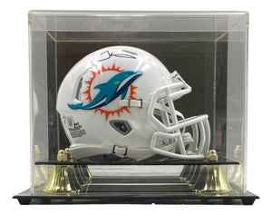 Tyreek Hill Signed Miami Dolphins Mini Speed Replica Helmet BAS w/ Case