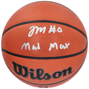 Tyrese Maxey 76ers Signed Authentic NBA Wilson I/O Basketball Mad Max Inscribed - Sports Integrity