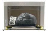 Mike Tyson Signed Black Everlast Right Hand Boxing Glove w/ Deluxe Case JSA - Sports Integrity