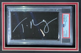 Tyson Fury Signed Framed Slabbed Boxing Cut Signature PSA/DNA - Sports Integrity