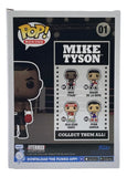 Mike Tyson Signed In Silver Boxing Funko Pop #01 JSA ITP - Sports Integrity