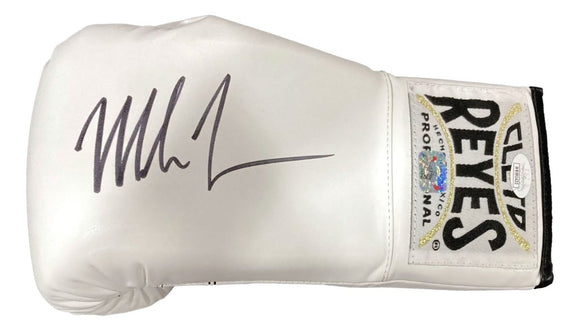 Mike Tyson Signed Left Hand White Cleto Reyes Boxing Glove JSA ITP - Sports Integrity