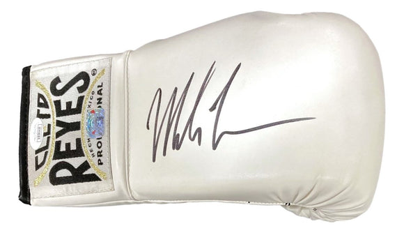 Mike Tyson Signed Right Hand White Cleto Reyes Boxing Glove JSA ITP - Sports Integrity