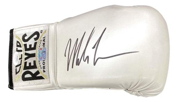 Mike Tyson Signed Right Hand White Cleto Reyes Boxing Glove JSA ITP