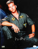 Val Kilmer Signed 11x14 Top Gun Iceman Photo JSA - Sports Integrity