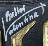 Valentina Shevchenko Signed FS Replica MMA Championship Belt Bullet Insc JSA - Sports Integrity