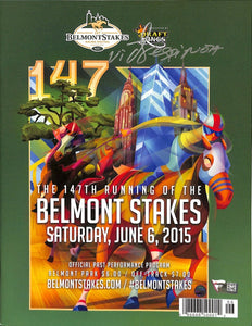 Victor Espinoza Signed 2015 Belmont Stakes Official Program Steiner - Sports Integrity