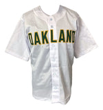 Vida Blue Oakland Signed White Baseball Jersey Sports Integrity - Sports Integrity