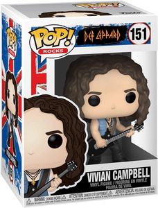 Def Leppard Vivian Campbell Funko Pop #151 - Sports Integrity