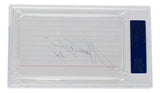 Walter Payton Signed Slabbed Chicago Bears Index Card PSA/DNA - Sports Integrity