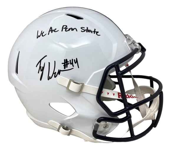 Tyler Warren Signed Penn State Full Size Speed Replica Helmet We Are Penn St JSA - Sports Integrity