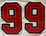 Warren Sapp Signed 2000 Tampa Bay Buccaneers Team Issued Adidas Jersey PSA - Sports Integrity