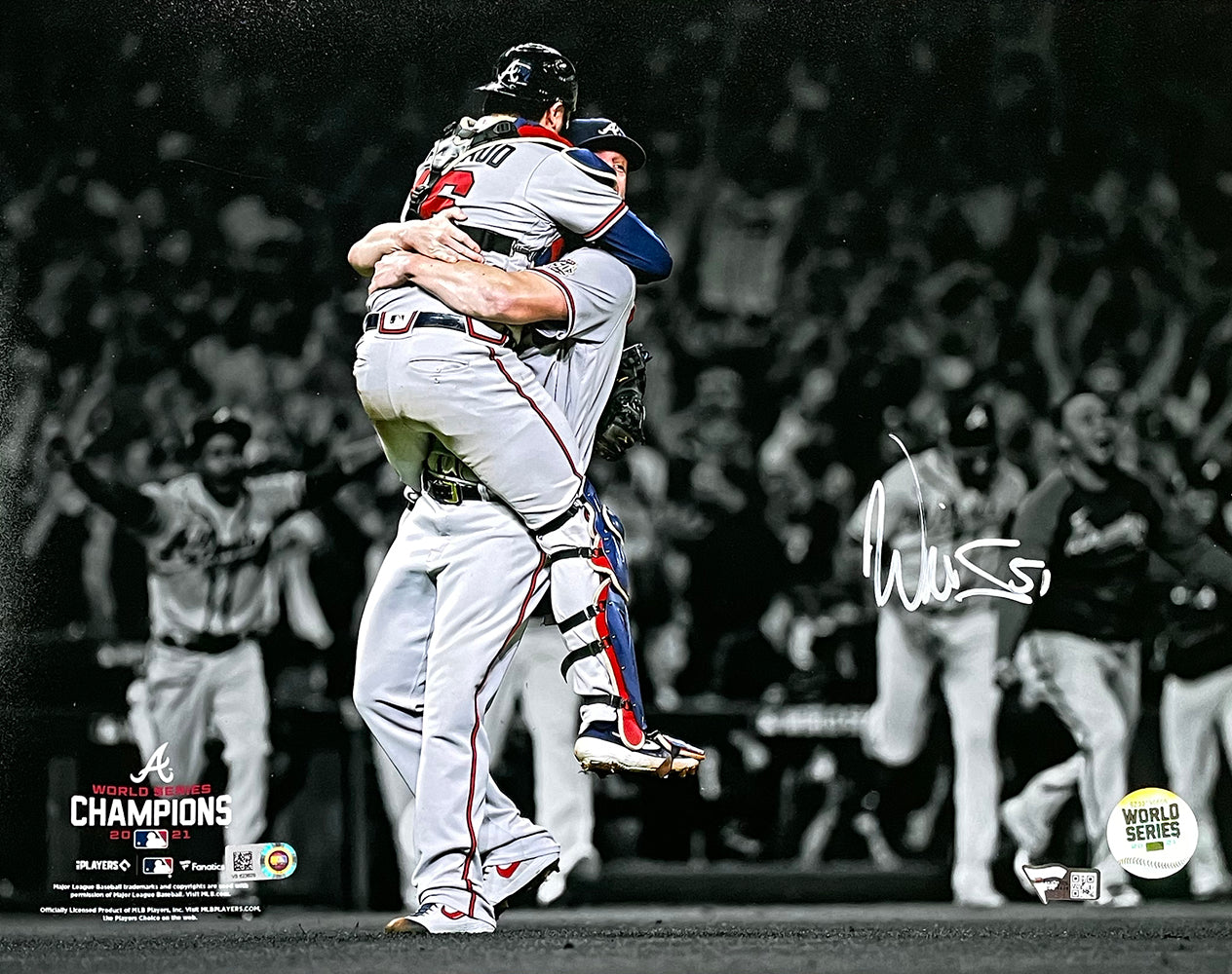 Atlanta Braves 2021 World Series Champions, 8x10 Photo