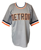 Willie Hernandez Detroit Signed Gray Baseball Jersey 84 AL MVP Inscribed BAS