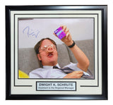 Rainn Wilson Signed Framed 16x20 The Office Dwight Schrute Nerds Photo JSA - Sports Integrity