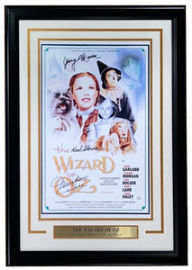 The Wizard Of Oz Munchkins Signed Framed 11x17 Photo JSA