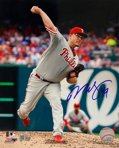 Vance Worley Signed 8x10 Philadelphia Phillies Gray Jersey Photo SI - Sports Integrity